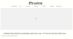 Desktop Screenshot of pearcelawgroup.com